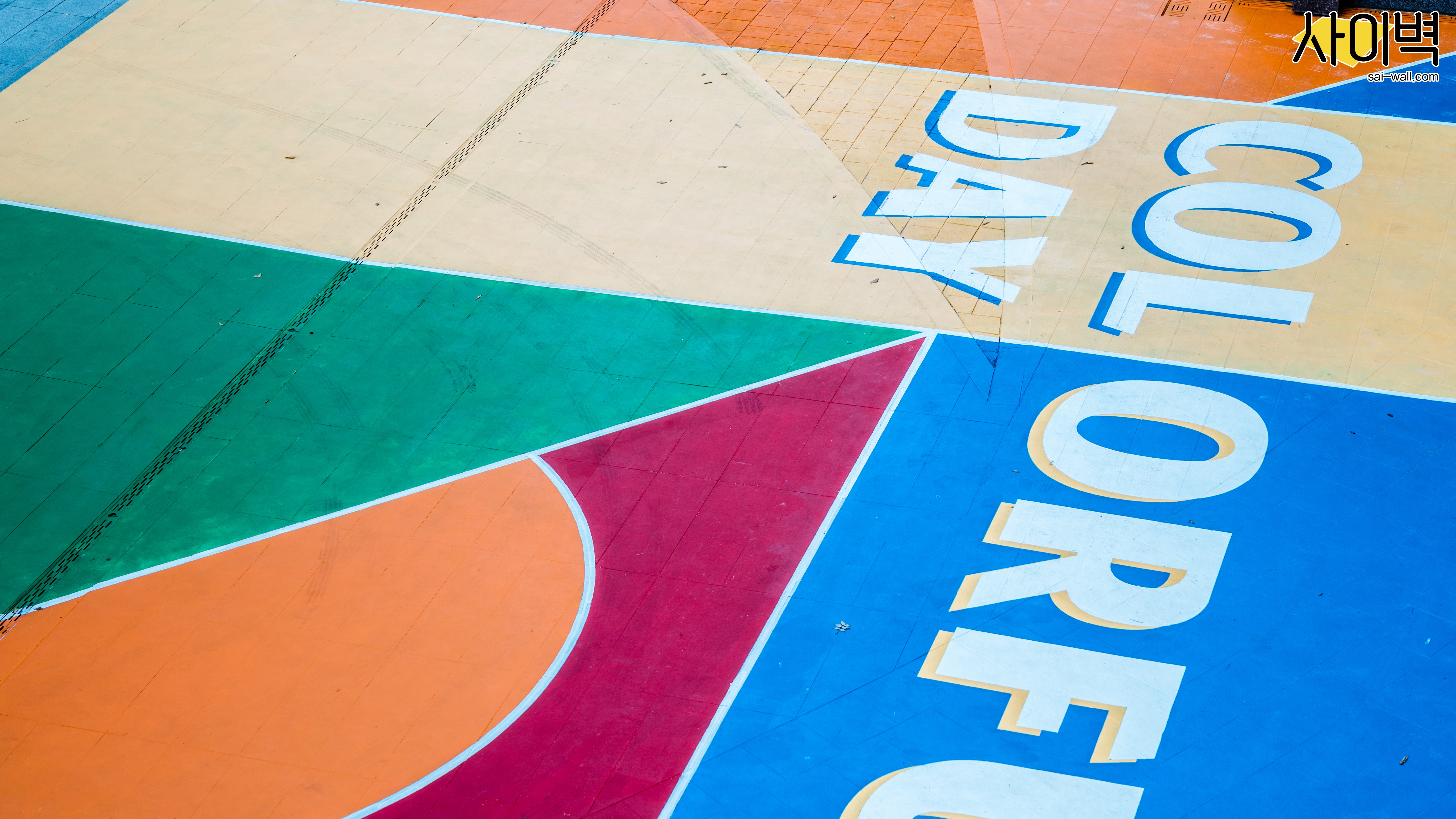 앨리웨이 인트럴파크 벽화 시공 사진 14