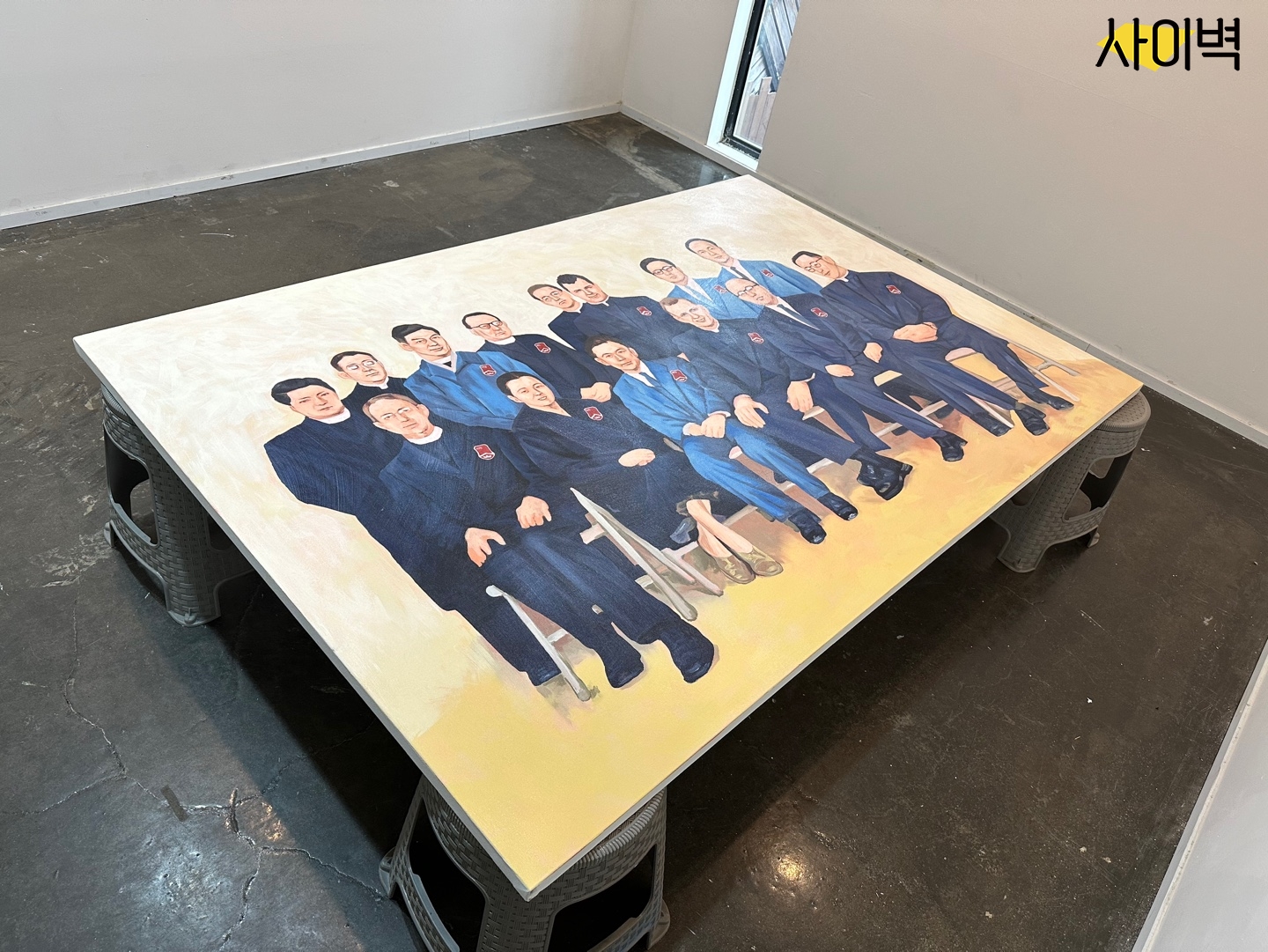 서강대학교 기념 캔버스벽화 벽화 시공 사진 7