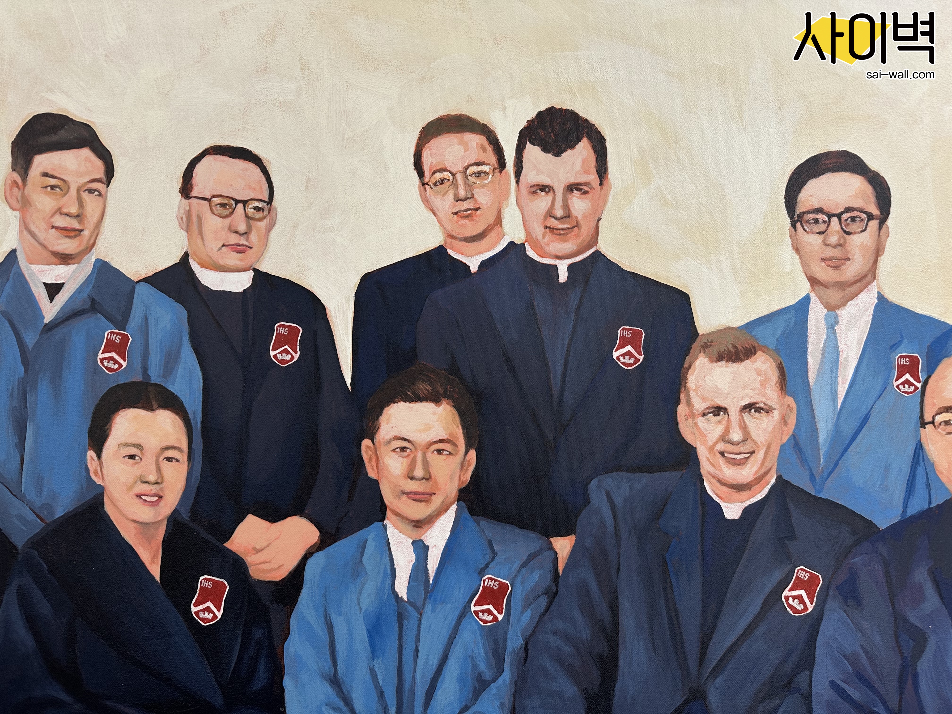 서강대학교 기념 캔버스벽화 벽화 시공 사진 9
